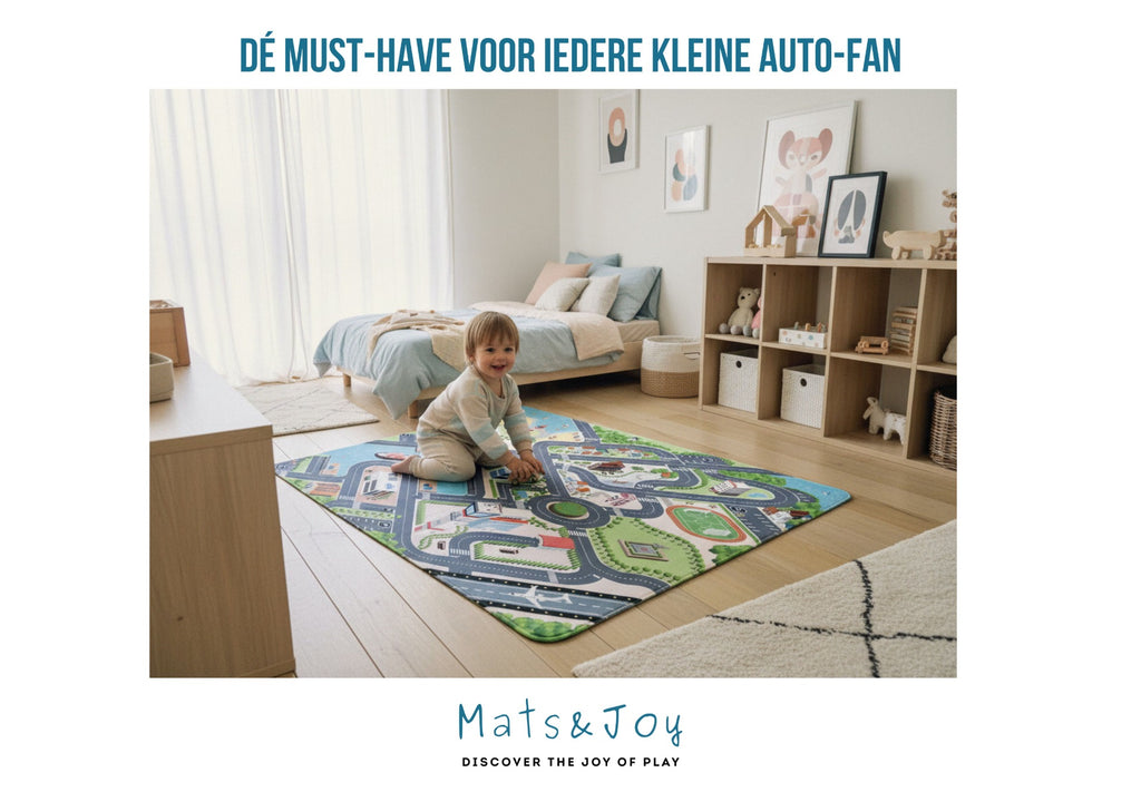 City Auto Speelmat (110x170cm en 130x180cm)