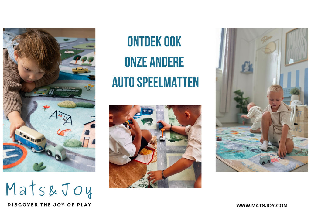 City Auto Speelmat (110x170cm en 130x180cm)
