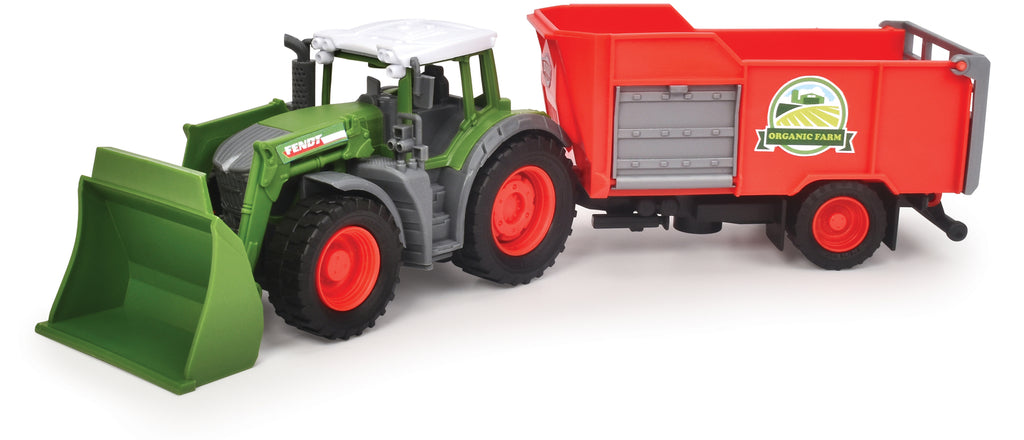 Dickie Toys Farm Station | Fendt Tractor met Stal, Licht & Geluid