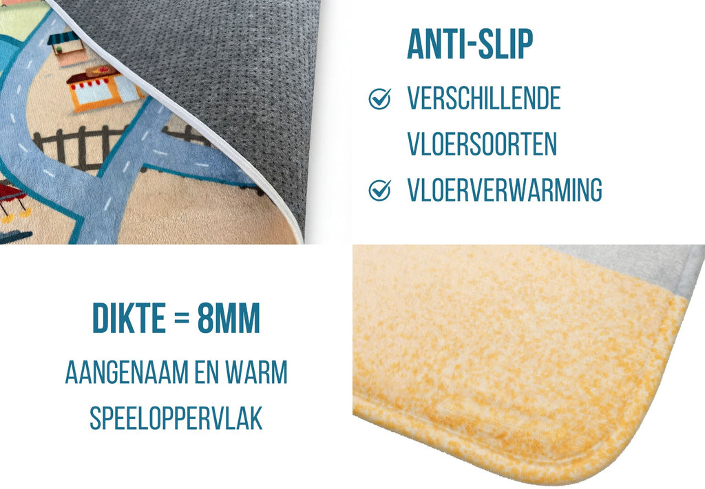 Nederland Auto Speelkleed (130x180cm)