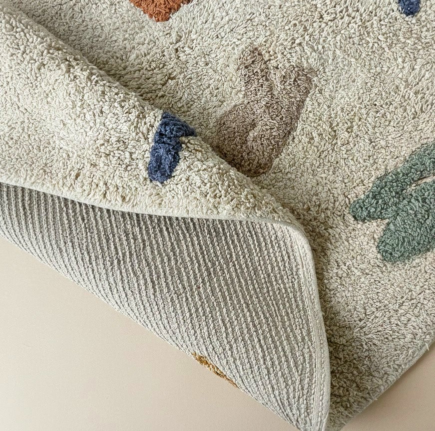 ABC Rond Kinderkamer Vloerkleed (Ø 110cm)