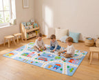 Blauwe Auto Speelmat (130x180cm)