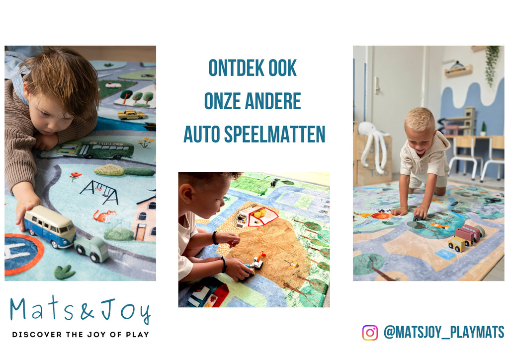 Boerderij Auto Speelmat (110x170cm en 130x180cm)