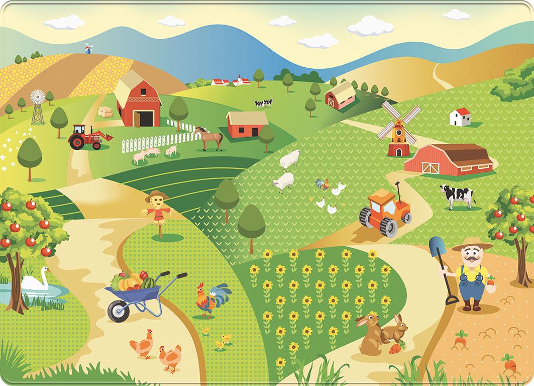 Boerderij Speeltapijt (130x180cm)