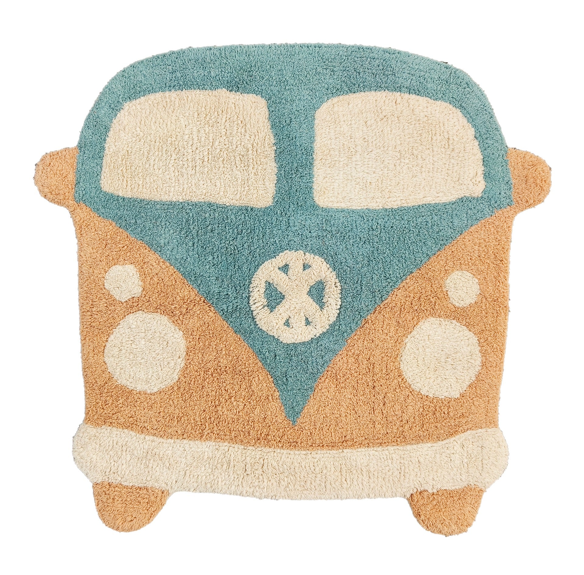 Retro Camper Kindertapijtje (77x80cm)
