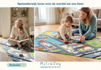 City Auto Speelmat (110x170cm en 130x180cm)
