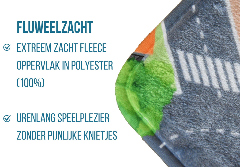 City Auto Speelmat (110x170cm en 130x180cm)