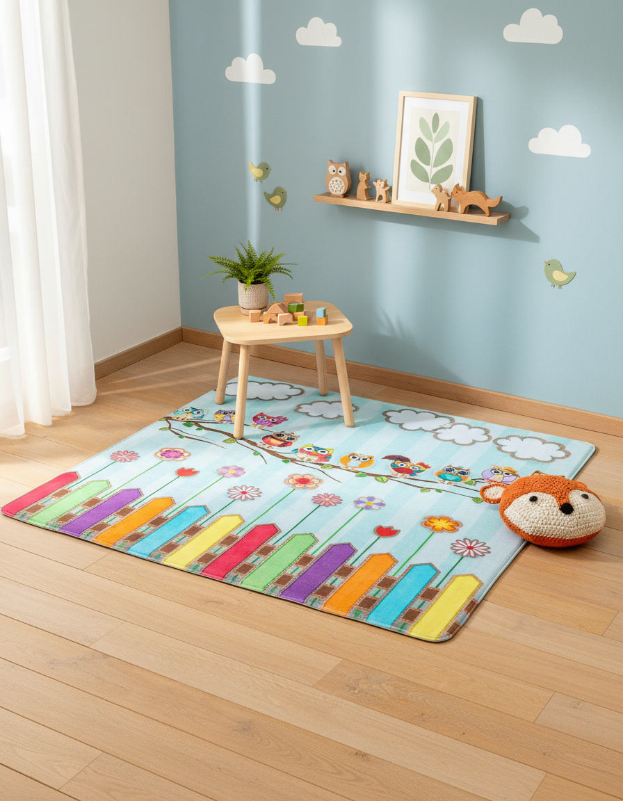 Uiltjes Kindertapijt (130x130cm)