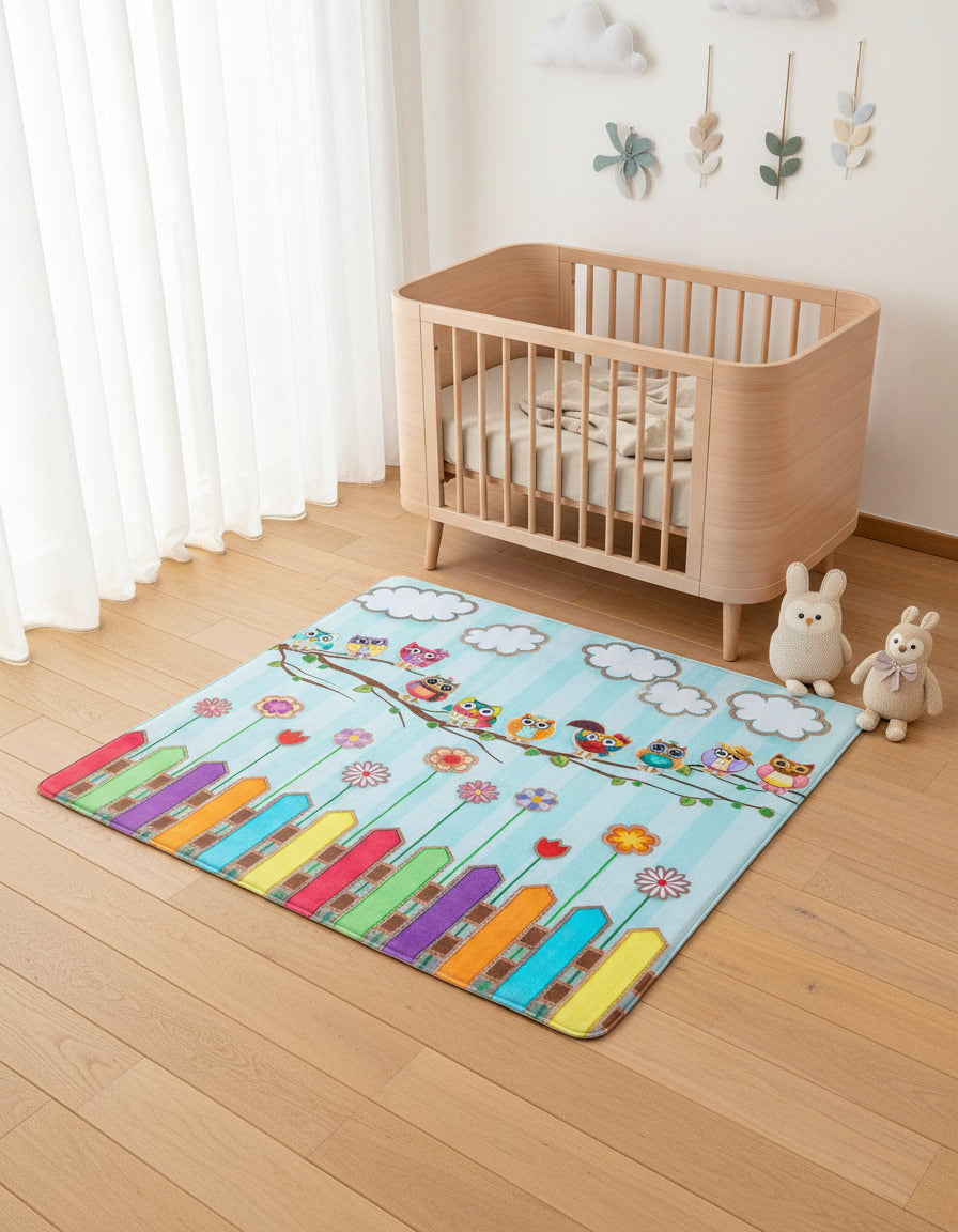 Uiltjes Kindertapijt (130x130cm)