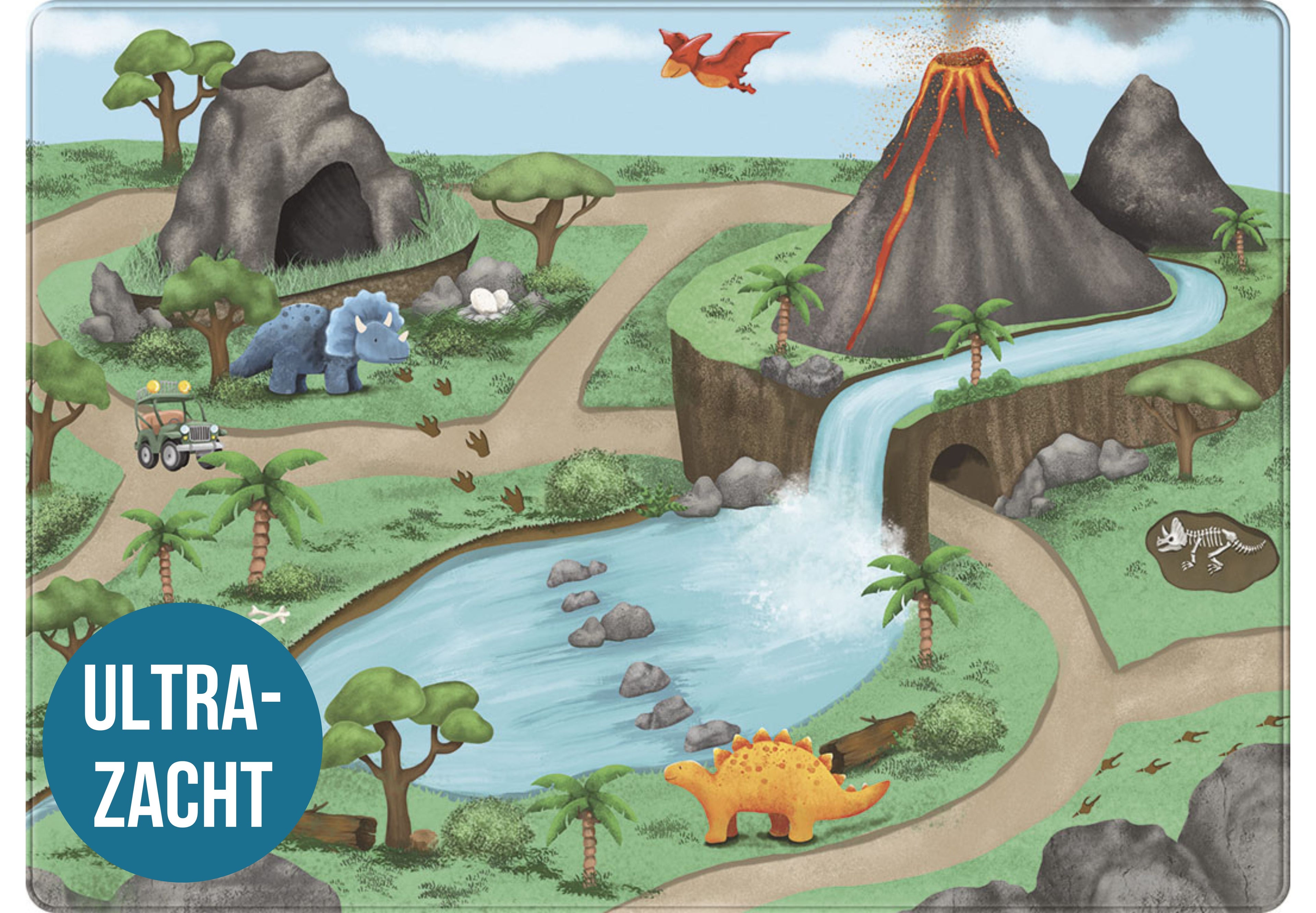 Dino Speeltapijt (130x180cm)