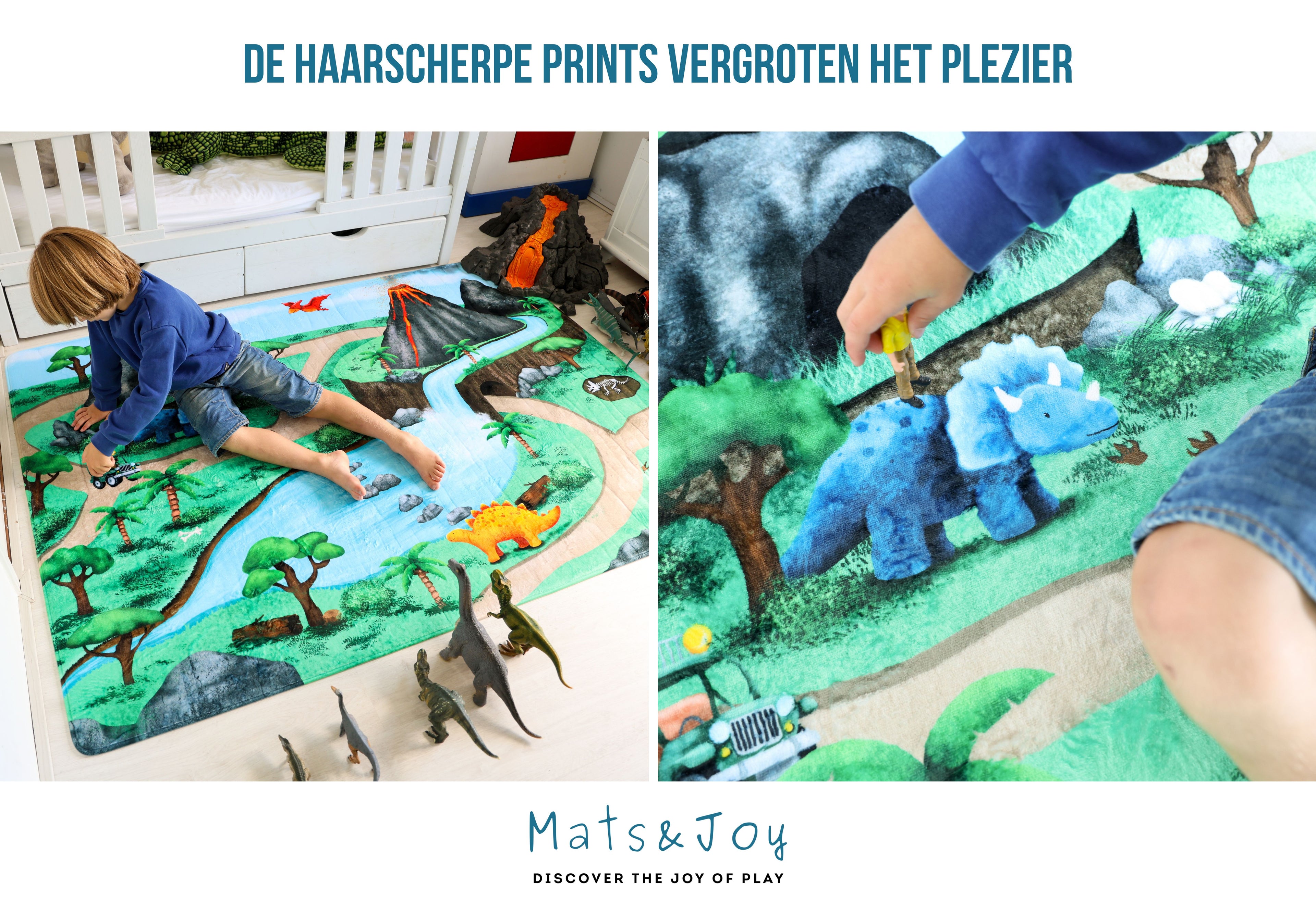 Dino Speeltapijt (130x180cm)