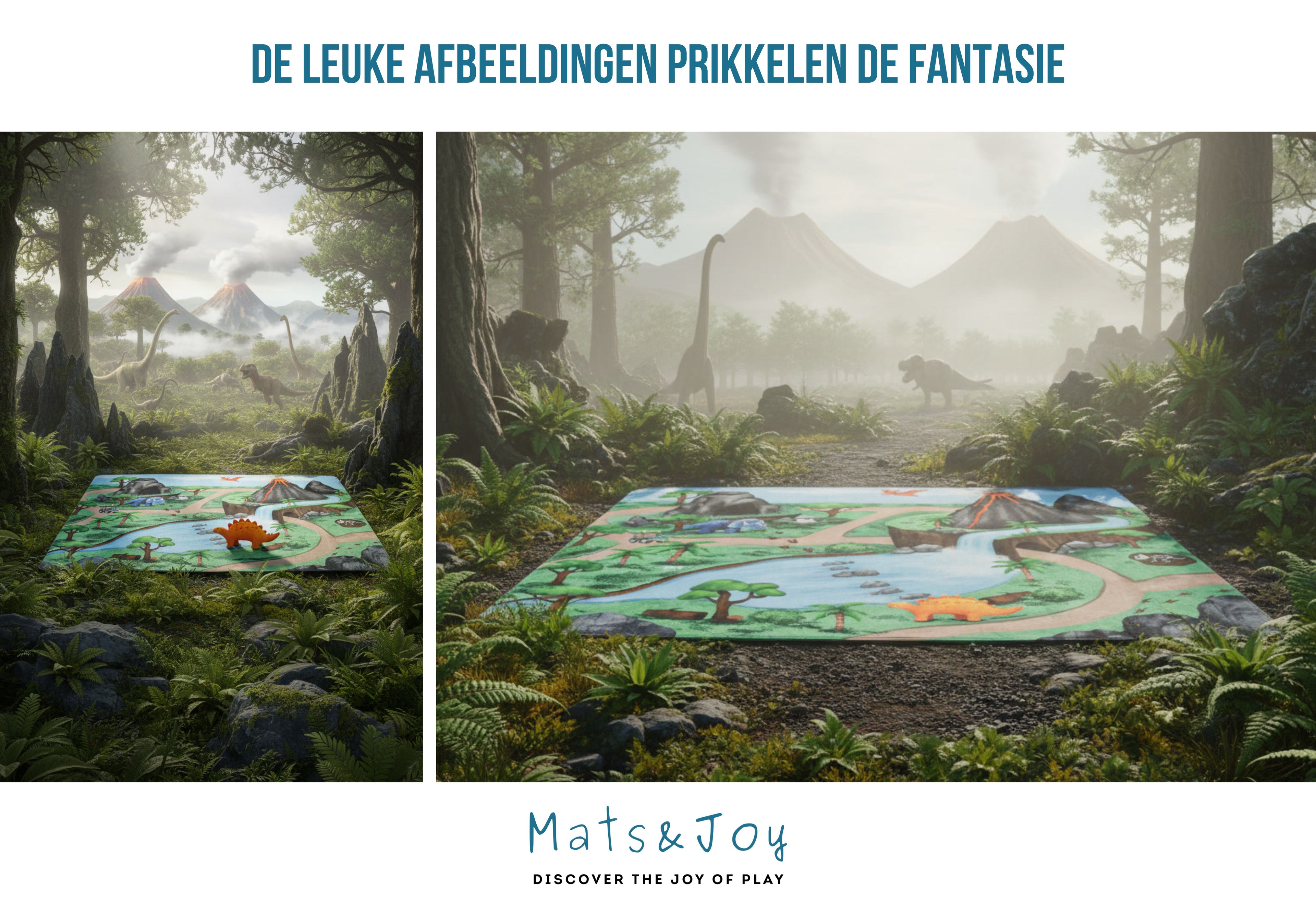 Dino Speeltapijt (130x180cm)