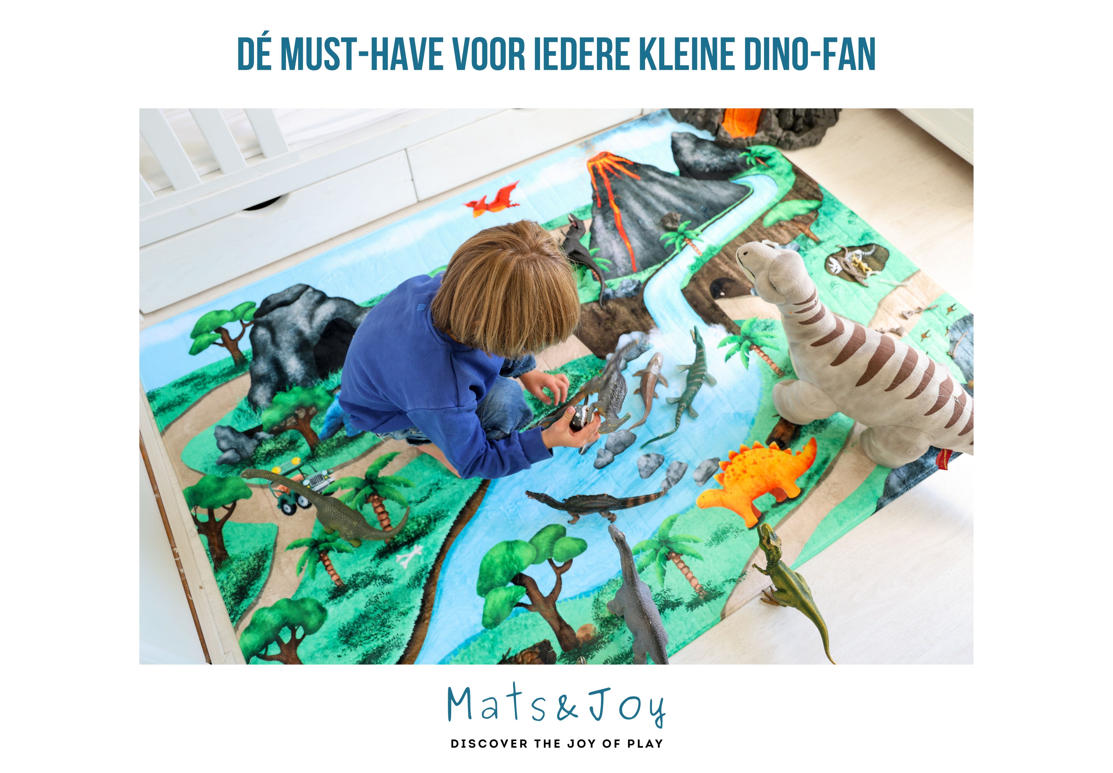 Dino Speeltapijt (130x180cm)