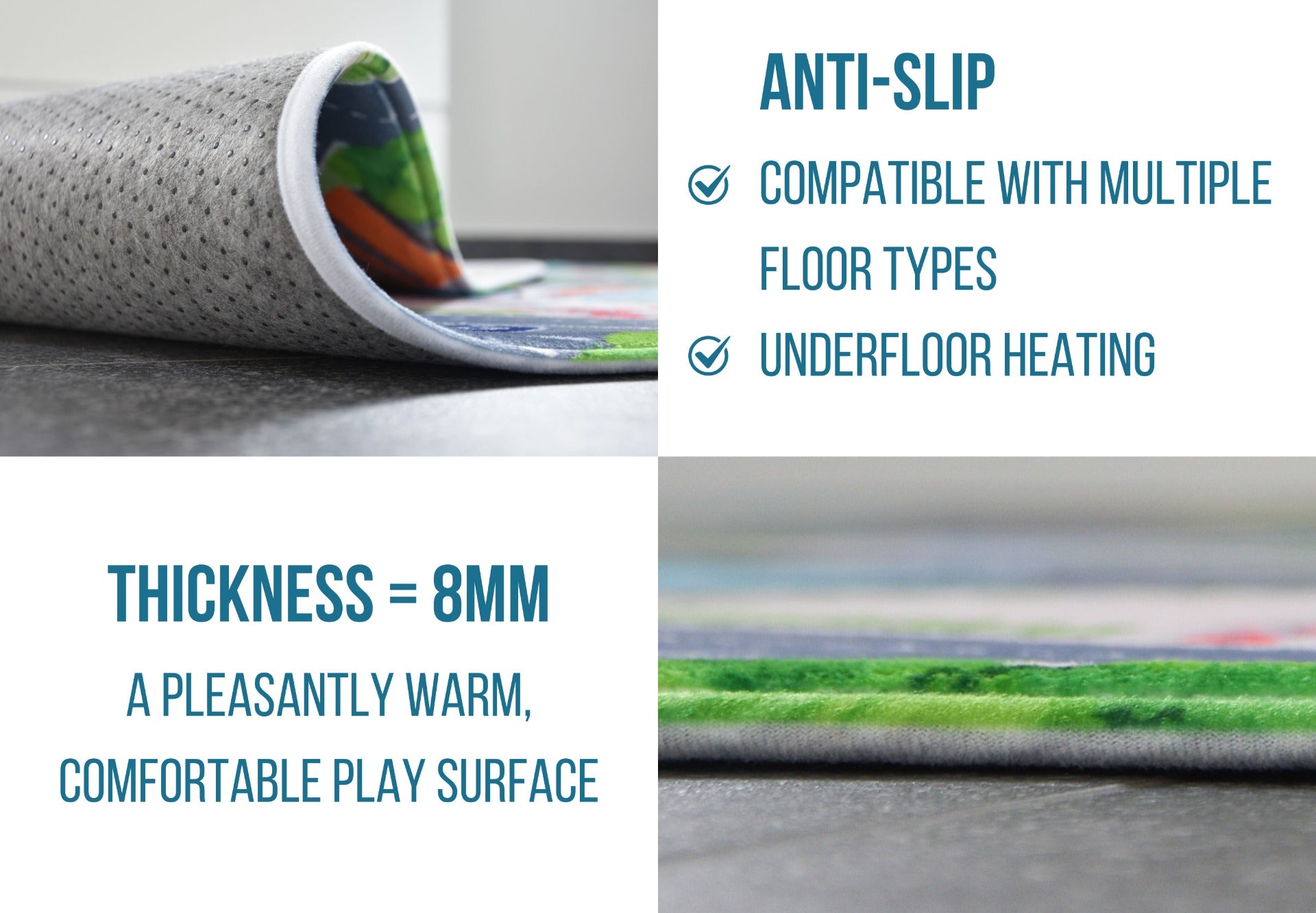 Boerderij Auto Speelmat (110x170cm en 130x180cm)