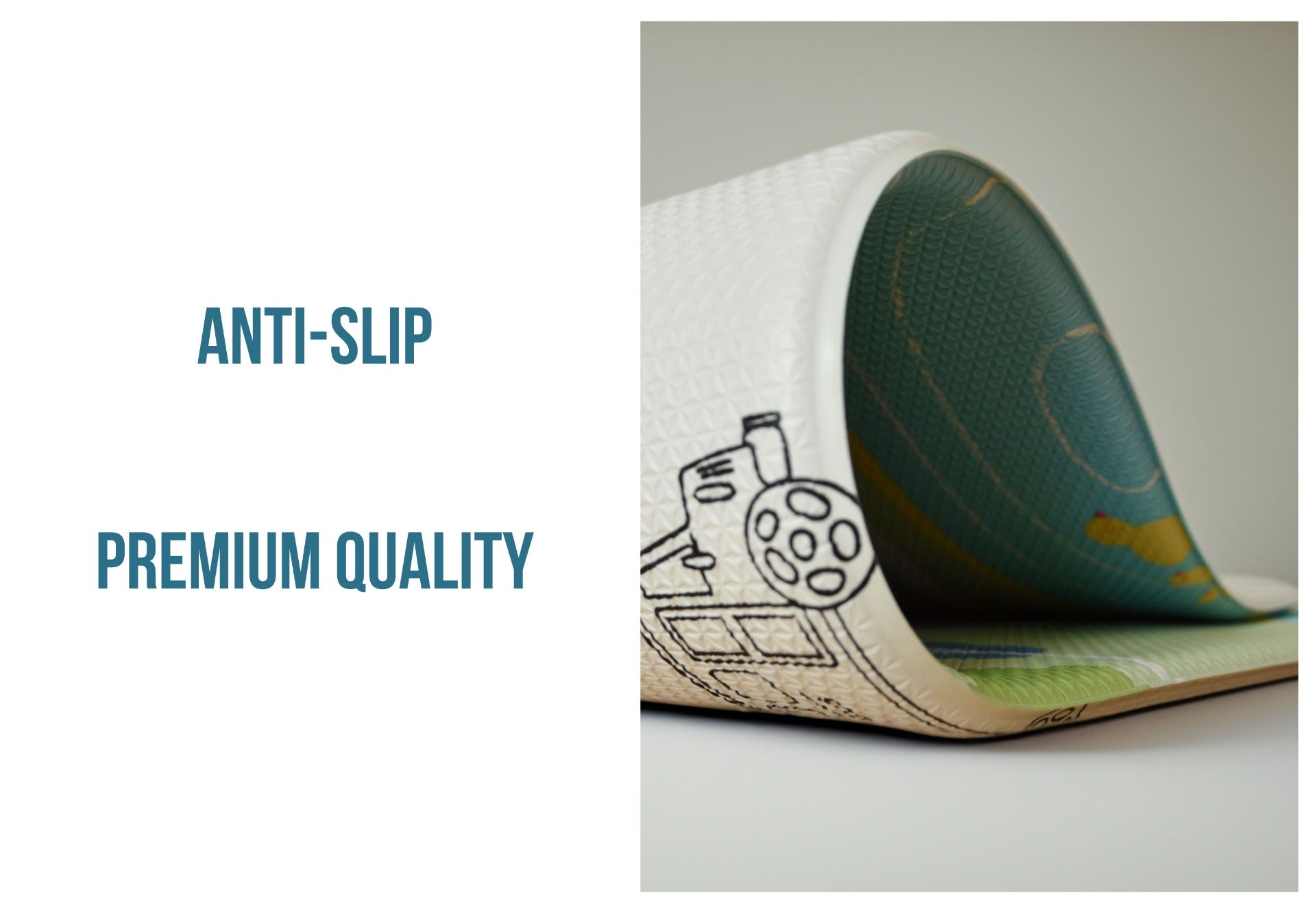 XL Tweezijdige Auto Speelmat (Foam 140x200cm)