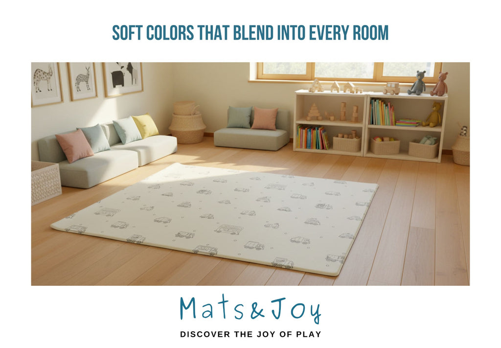 XL Tweezijdige Auto Speelmat (Foam 140x200cm)