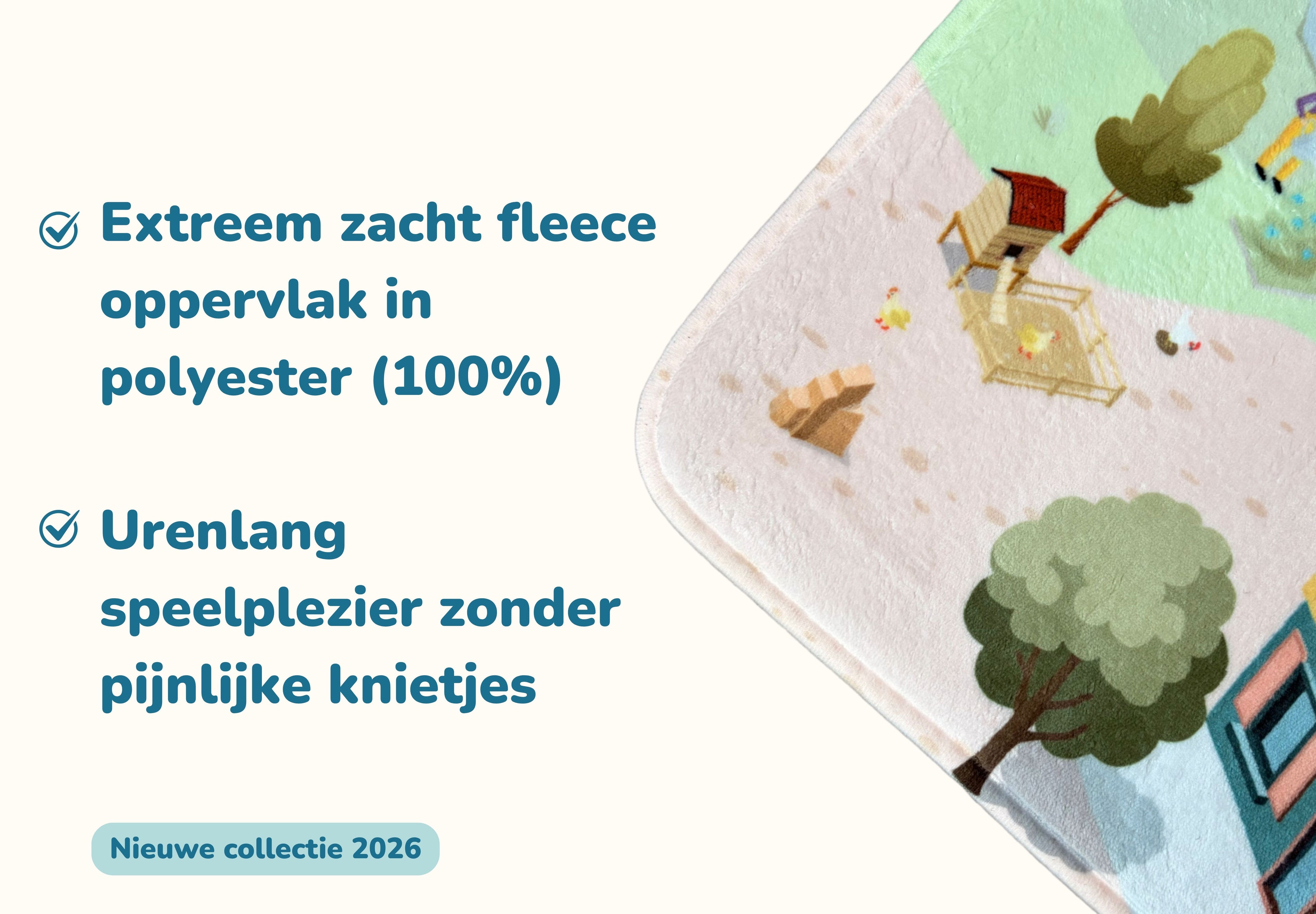 Tapis de Jeu Chevaux – Manège Équestre 130x180 cm