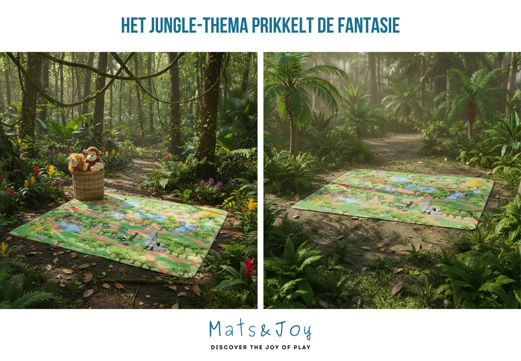 Jungle Safari Speelmat (110x170cm en 130x180cm)