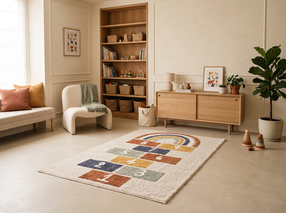 Hink Stap Sprong Kindertapijt (120x180cm)