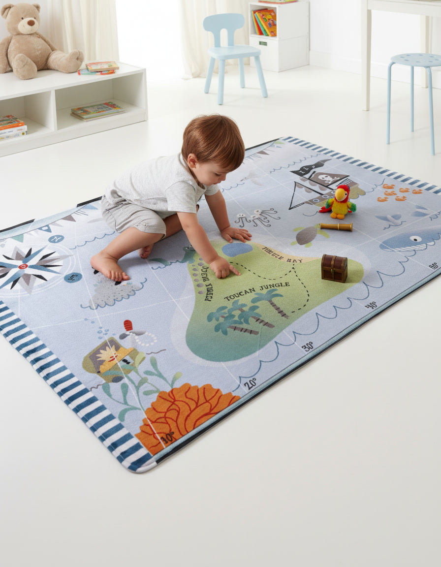 Pirateneiland Speelmat (130x180cm)