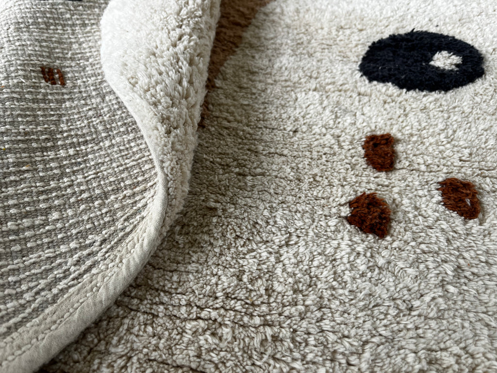 Tapis chambre d’enfant Faon (90 × 100 cm)