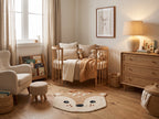 Tapis chambre d’enfant Faon (90 × 100 cm)