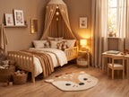 Tapis chambre d’enfant Faon (90 × 100 cm)