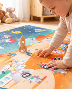 Planeet Speeltapijt (110x170cm en 130x180cm)
