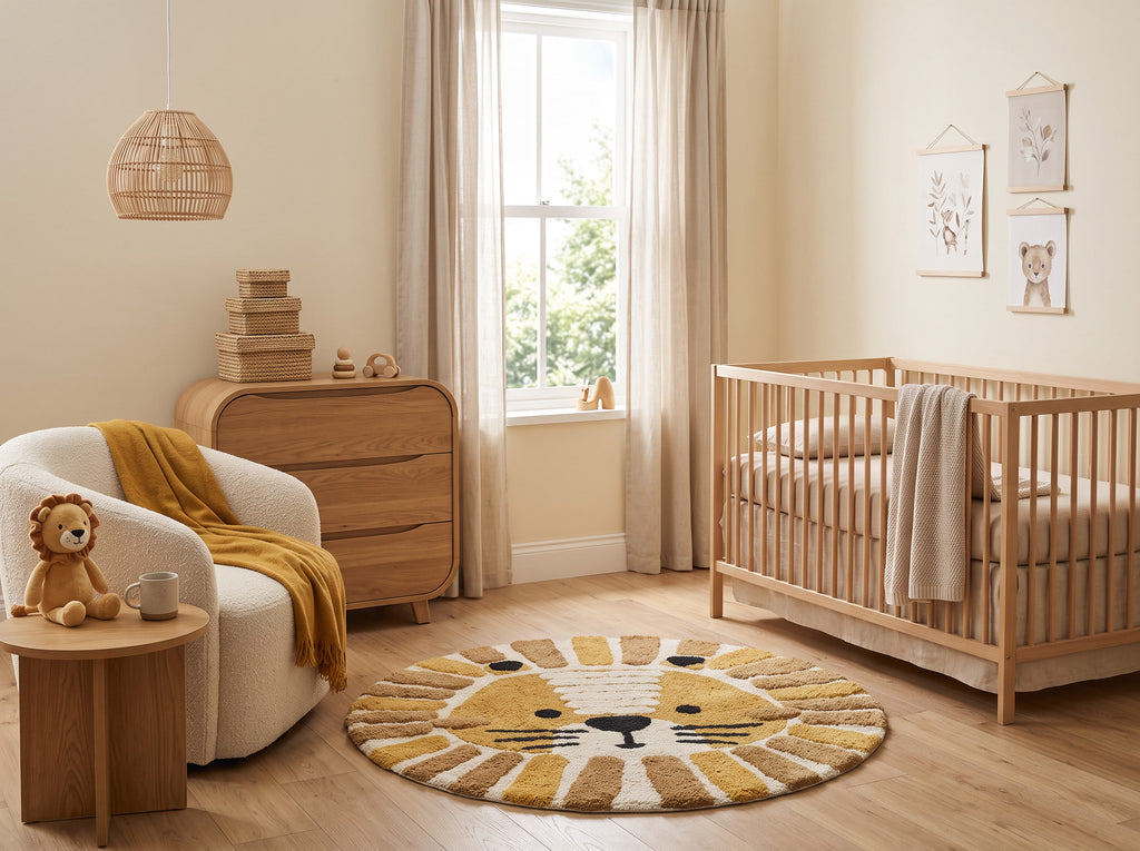 Leeuw Kinderkleed Rond (Ø 110 cm)
