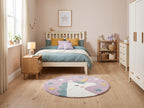 Unicorn Round Children's Rug (Ø 100cm)