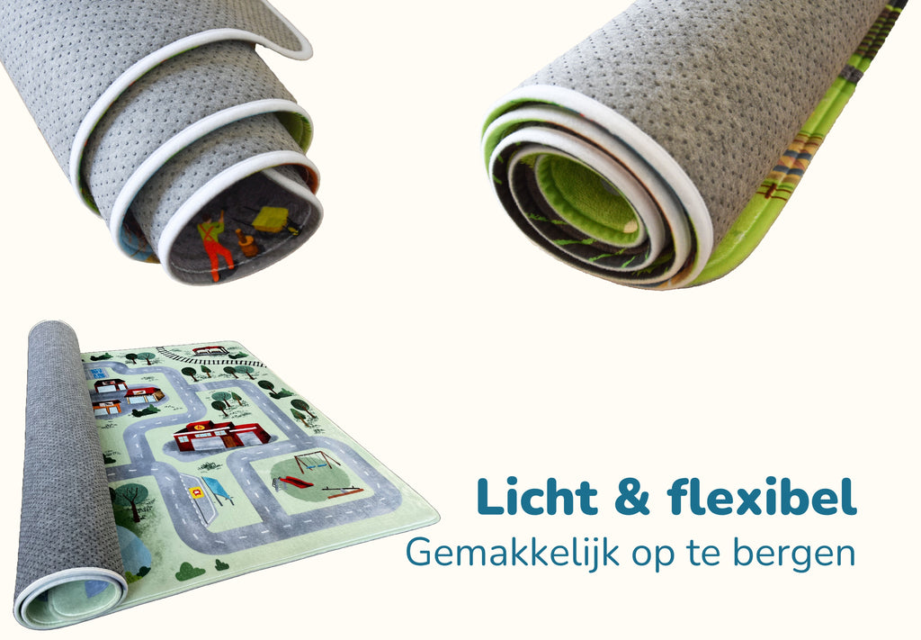 Village Car Play Mat (110x170cm & 130x180cm)