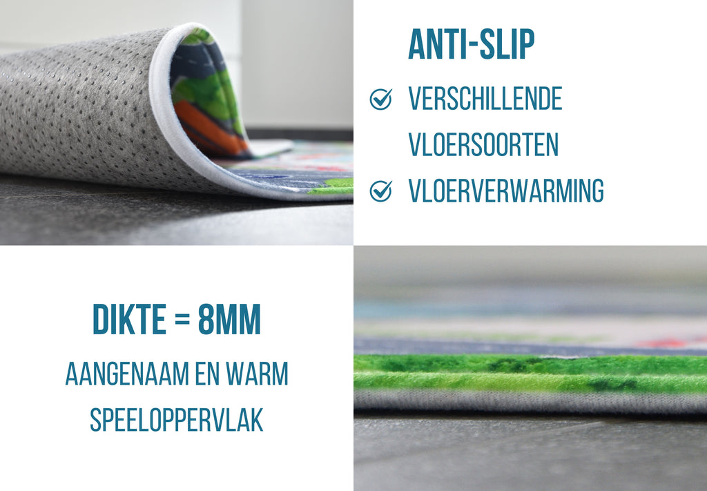 Village Auto Speelmat (110x170cm & 130x180cm)