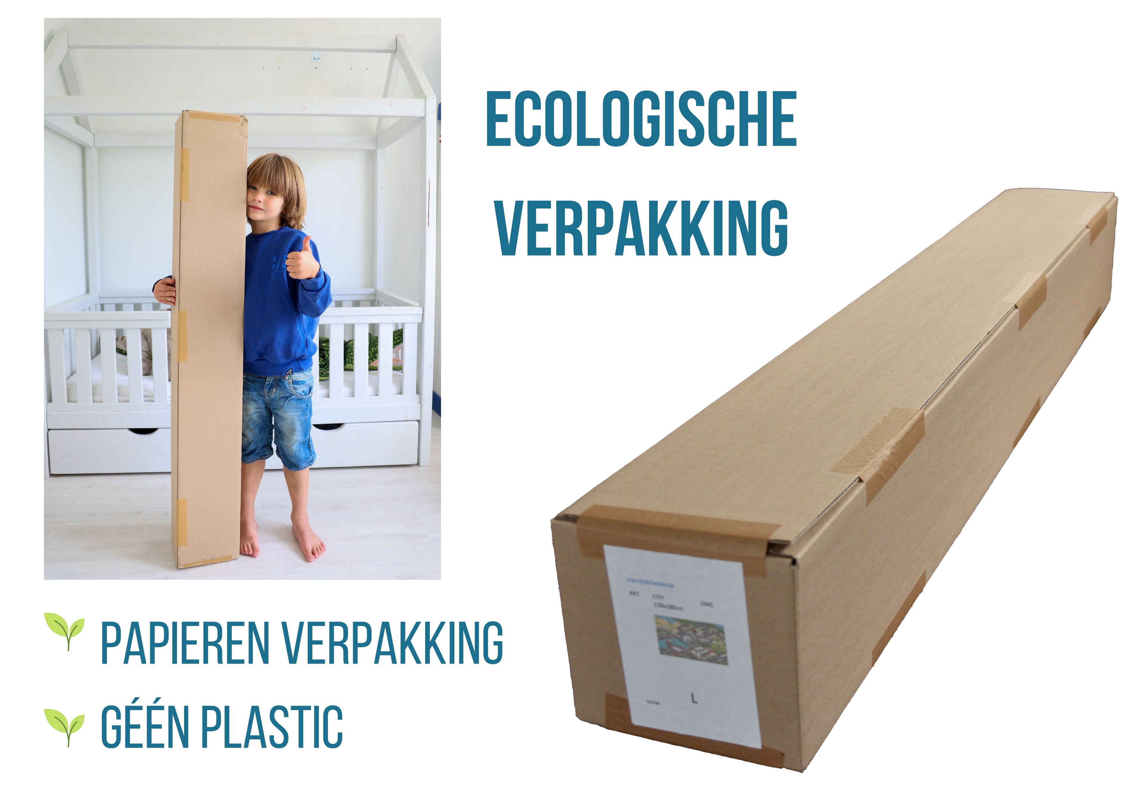 Village Auto Speelmat (110x170cm & 130x180cm)