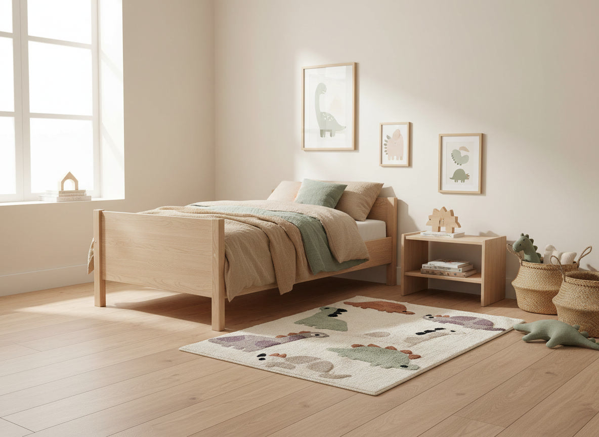 Dino Kinderkamer Vloerkleed (80×120 cm)