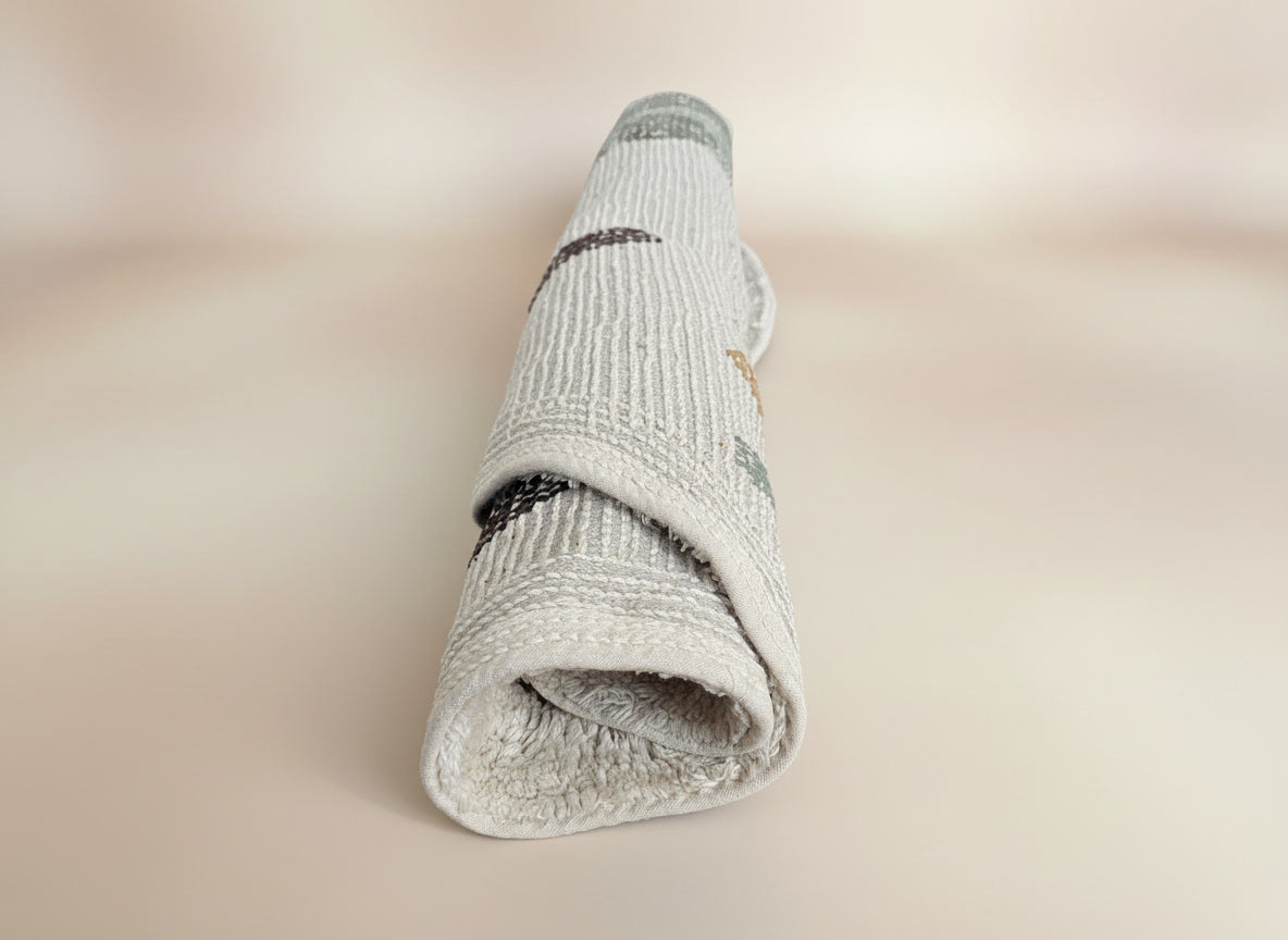 Rond Kinderkamer Vloerkleed Jungle Dieren (Ø 100 cm)