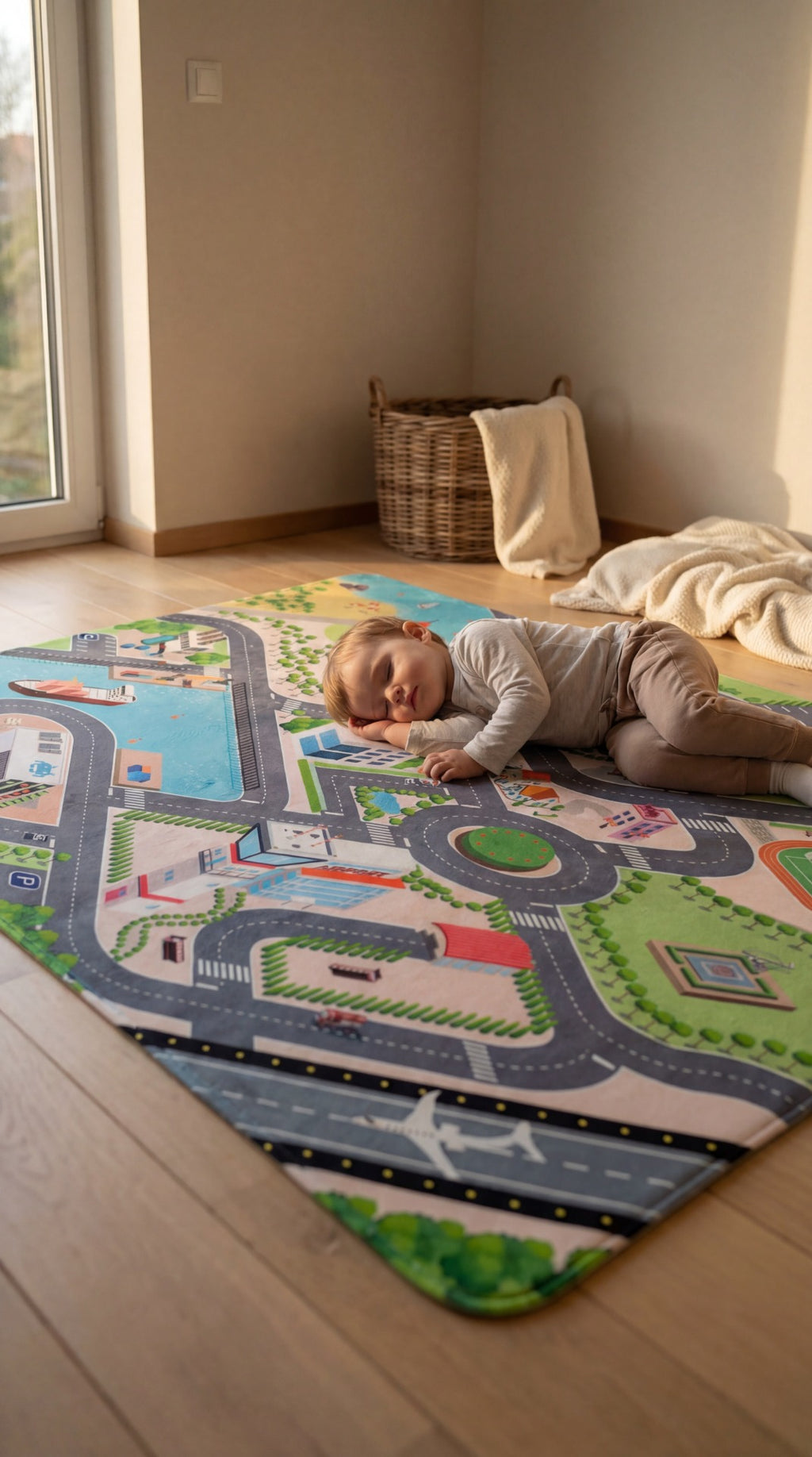 City Auto Speelmat (110x170cm en 130x180cm)