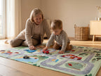 Dorf Auto Spielmatte (110x170cm & 130x180cm)