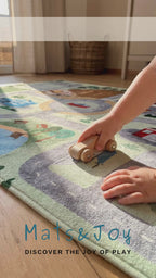 Dorf Auto Spielmatte (110x170cm & 130x180cm)