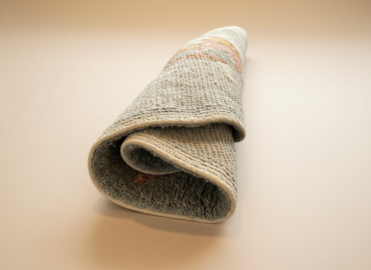 Schildpadjes Rond Kinderkamer Vloerkleed (Ø 110cm)