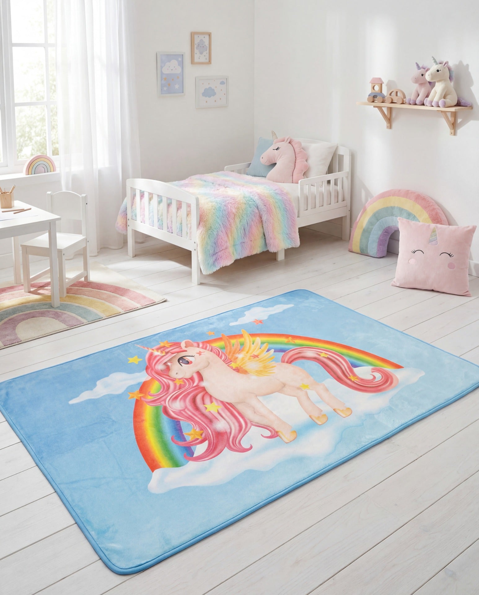 Unicorn Kindertapijt (110x170cm)